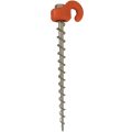 Outback-Tracks Ground Dog screw in pegs with Hook Collar