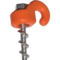 Outback-Tracks Ground Dog screw in pegs with Hook Collar