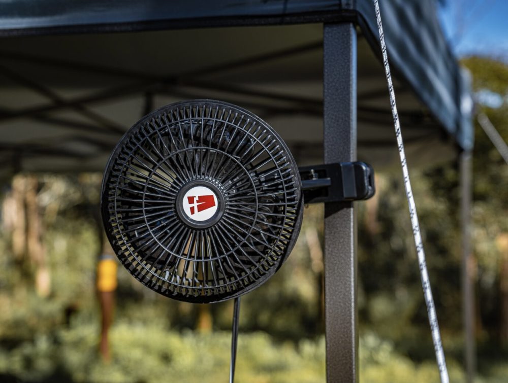Oscillating Fan 6" with Clamp Mount