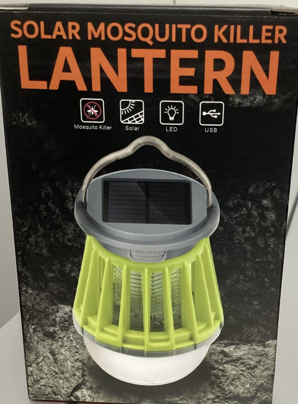 Solar Mosquito Lantern & USB Chargeable